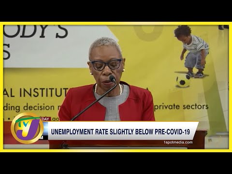 Unemployment Rate Slightly Below Pre-Covid-19 Levels in Jamaica | TVJ Business Day