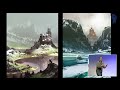 Composition and concept art by nicolas sparth bouvier