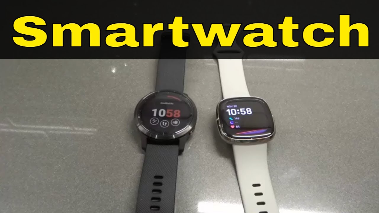 Garmin Vivoactive 4 VS Fitbit Sense-GPS Smartwatch VS Health Watch