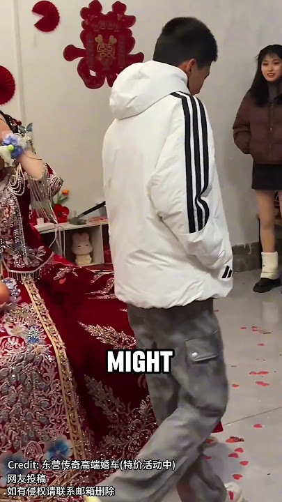 The younger brother's reaction when he saw his sister getting married.#shorts #love #reaction#family