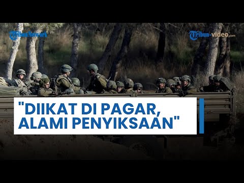 Penyiksaan & Pelecehan IOF ke Tahanan Warga Sipil Palestina, Bakar Pakai Korek Api & Diikat di Pagar