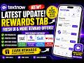TextNow Just Upgrade Their Rewards Tab In App! New Rewards CVS, Scrambly, Survey Junkie, Self