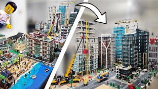 Huge Lego City Overview New Skyscrs
