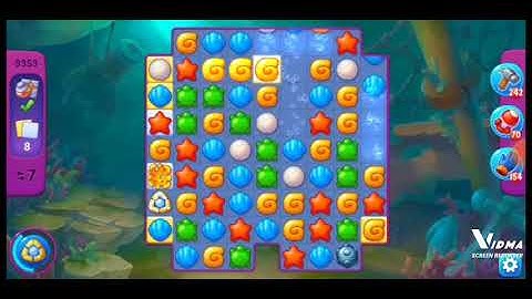Fishdom. 9353 super hard level no boosters and diamonds. 13 moves