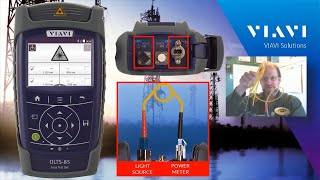 VIAVI SmartClass Fiber OLTS-85 - How to Perform a Loss Test