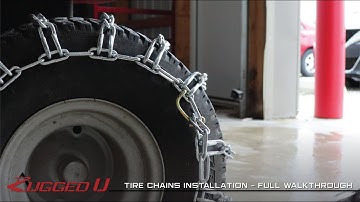 How to Install The ROP Shop Snow and Mud Tire Chains