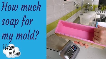 HOW TO MEASURE A SOAP MOLD (mould), FREE soap mold calculator download - cold process soap tutorial.