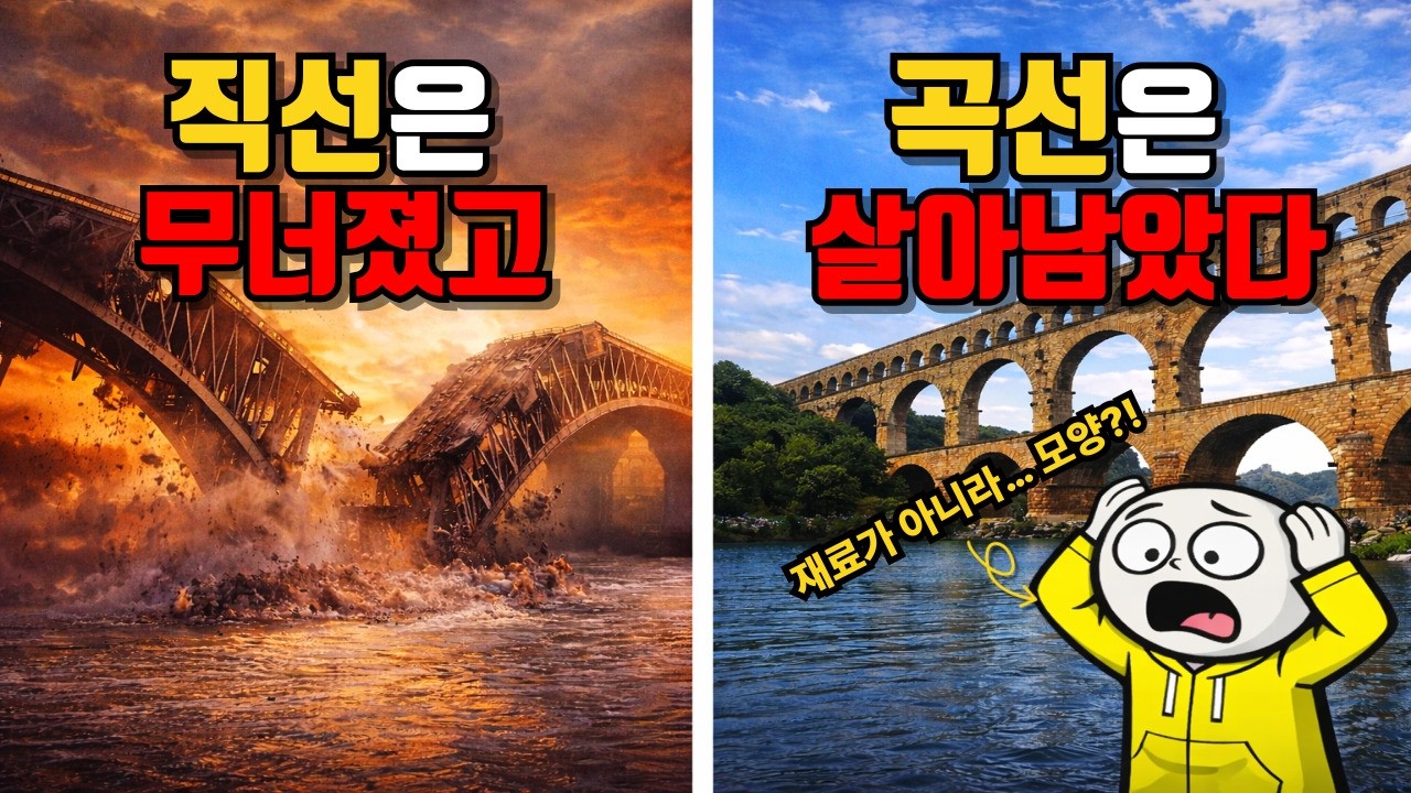 왜 직선은 무너지고, 곡선은 살아남을까?