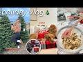 the ULTIMATE holiday vlog ❄️ | baking cookies, real christmas tree, vlogmas 2023