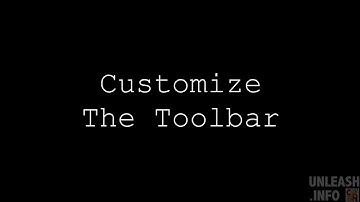 Customise the Toolbar in Scrivener