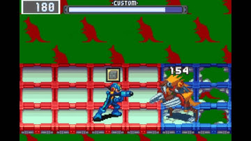 MegaMan Battle Network 3 Blue Boss Run - Beastman