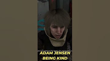 ADAM JENSEN BEING KIND - DEUS EX MANKIND DIVIDED
