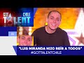 Ganador del botón de oro: Luis Miranda hizo reír a todo el jurado / #GotTalenChile 2021