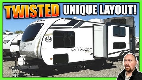 Twin Beds & Hidden Room all in one Mini RV! 2025 Wildwood 165VIEW Travel Trailer by Forest River RV
