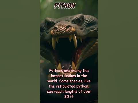 Majestic Giants: Exploring the Enormous Size of Pythons - YouTube