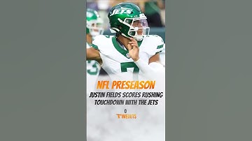 JUSTIN FIELDS SCORES RUSHING TOUCHDOWN WITH THE JETS