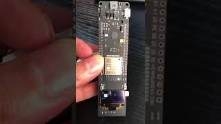 WiFi Bluetooth Batterie ESP32 ESP-32 0.96 in OLED Outil de développement WEMS TTGO environ 2.44 cm