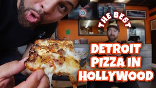Finding The BEST PIZZA In LA: Ultimate DETROIT Pizza Taste Test