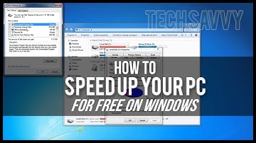 How to Speed Up Your PC