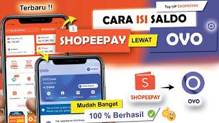 ✅ Cara ISI Saldo Shopeepay Lewat OVO | Top Up Shopeepay