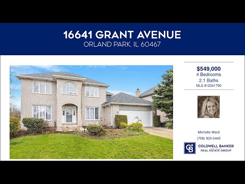 16641 Grant Avenue, Orland Park, IL home video tour