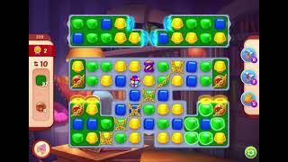 HomeScapes Level 339 no boosters (11 moves)
