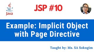 Example Implicit Object and Page Directive Ep.10