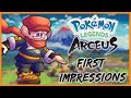 Pokemon Legends: Arceus - First Impressions