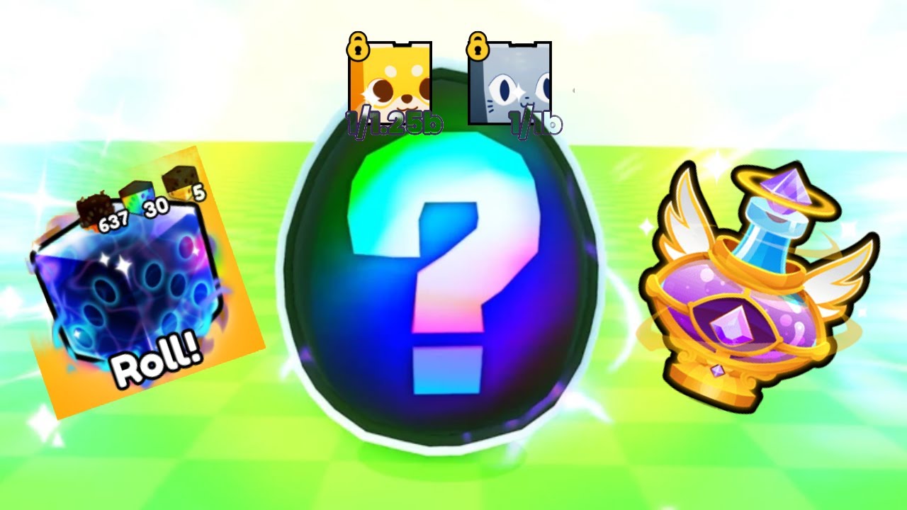 PETS GO RNG + MAX LUCK(11 GOD POTIONS) 2 HUGES?!?! - YouTube