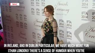 Angela Scanlon Compliments Dublins Style Over Londons!