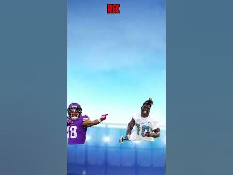 Justin Jefferson vs Tyreek Hill #shorts #nfl #viral - YouTube
