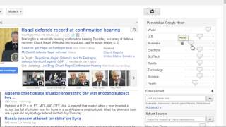 How to Customize Google News Page screenshot 1