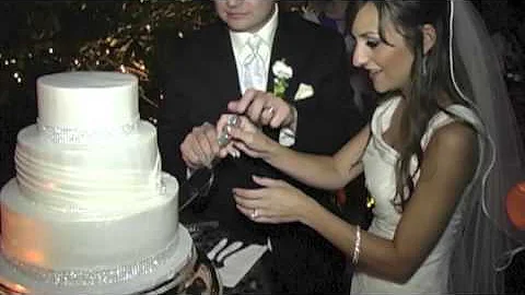 Melanie Monteleone and Jim Sadowski Cake Cutting 9...