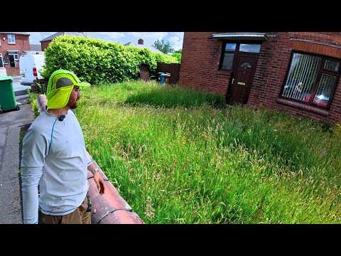 Single Mother Desperate for Help... So I Cleared Her Overgrown Garden for FREE