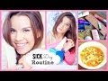 Sick/Chill Day Skincare, Makeup, Outfit + Chicken Soup Recipe!