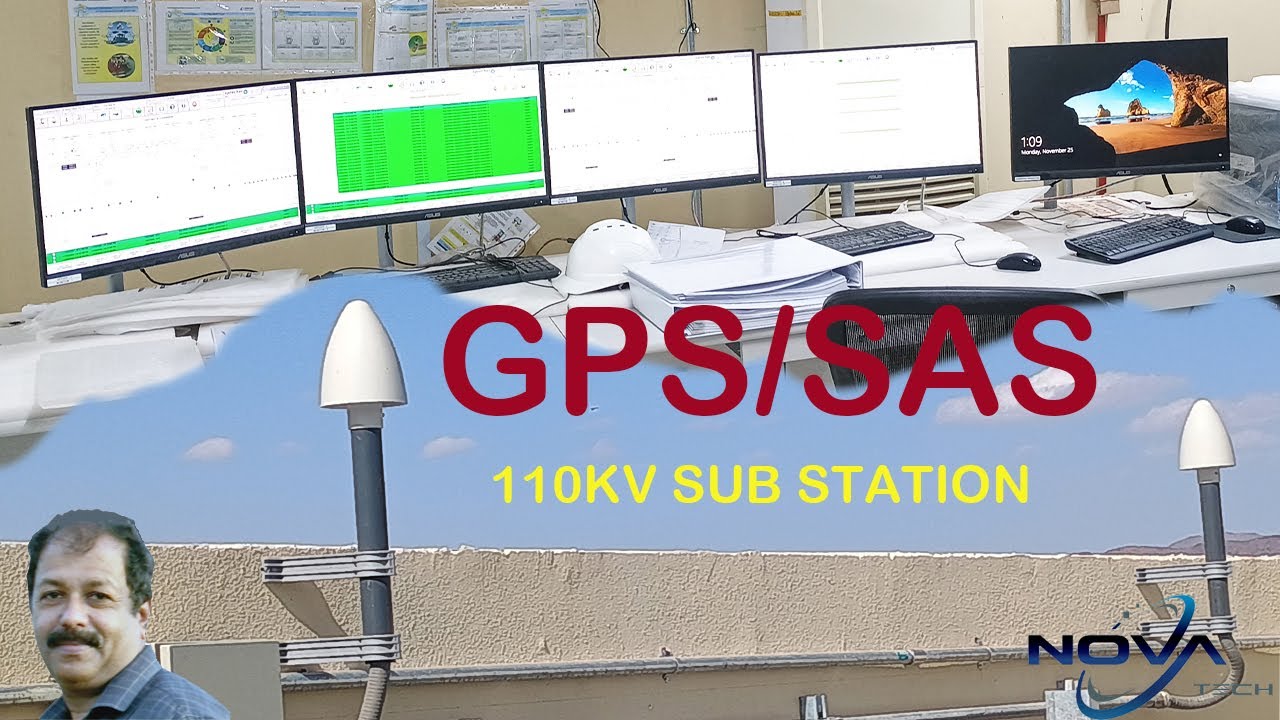 Step-by-step guides on GIS substation construction. GPS installation switchgear, SAS system. Hindi