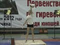 Первенство России среди младших девушек 2012 г. Гатчина