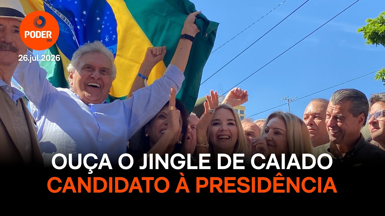 Ouça o jingle da campanha de Caiado à Presidência