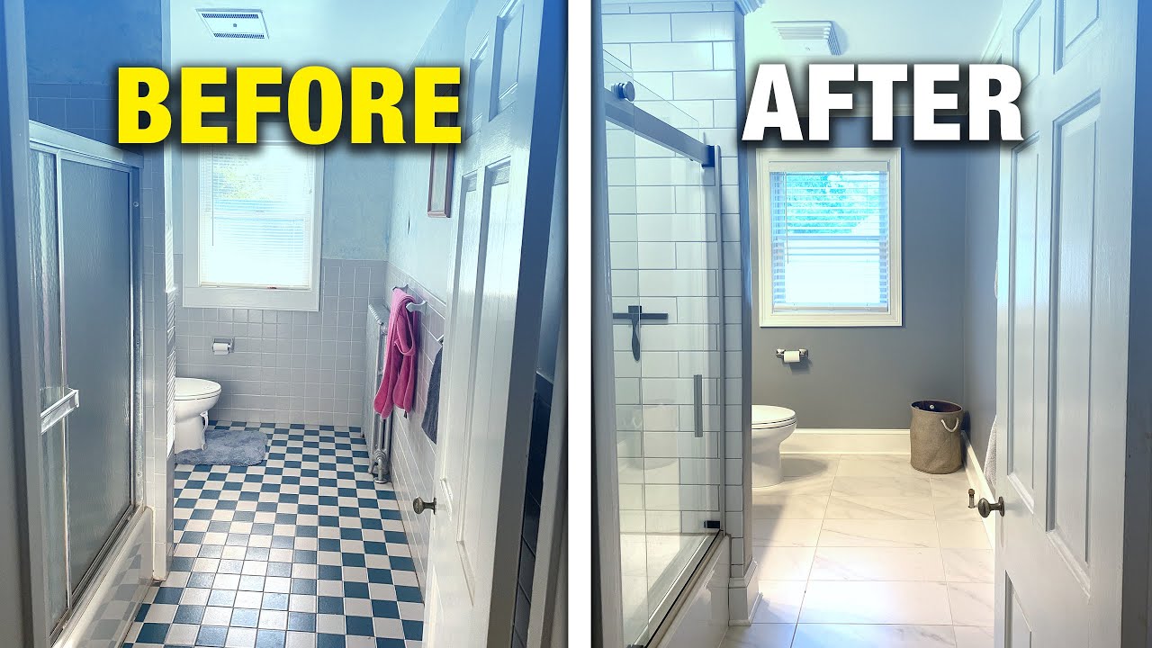 DIY Bathroom Renovation – Was it Worth It? - YouTube