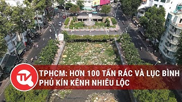 TPHCM: Hơn 100 tấn rác và lục bình phủ kín kênh Nhiêu Lộc | Truyền hình Quốc hội Việt Nam