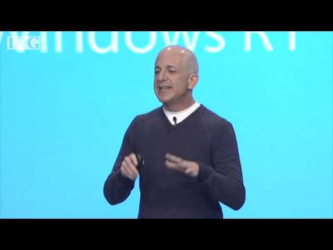 Raw video: Microsoft launches Windows 8