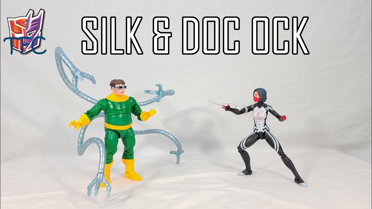 シルク マーベルレジェンド 2パック版 Marvel Legends Review: Silk & Doc Ock 2-Pack - YouTube