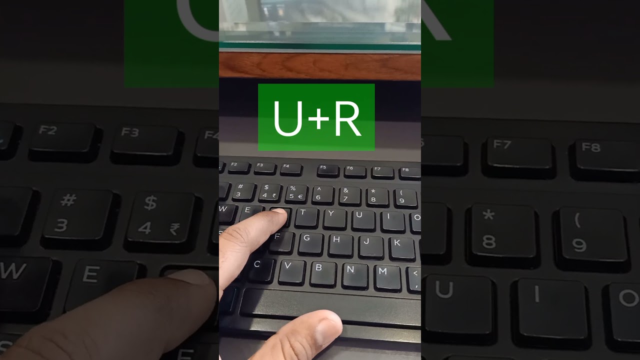 ⁣Learn how to restart pc/laptop with keyboard #shorts #youtubeshorts #tricks #computer #tech #trend