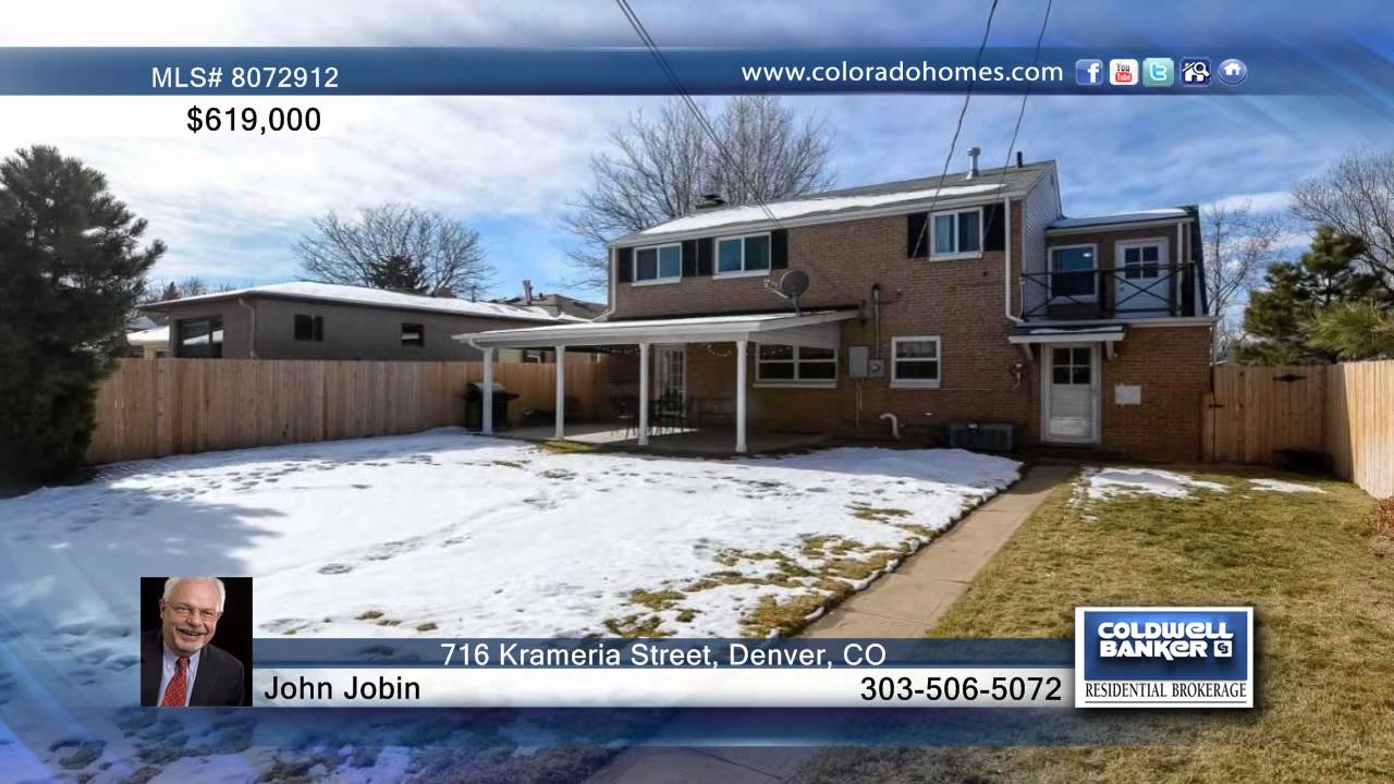 716 Krameria Street Denver, CO Homes for Sale YouTube