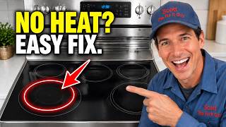 Samsung Stove Burner Won't Get Hot - EASY REPLACEMENT 🔌