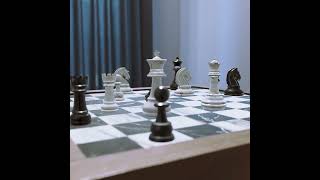 The Art of Chess ♟️ | Cinematic 3D Chess Board Animation | Blender 3D | Hussain3D #shorts