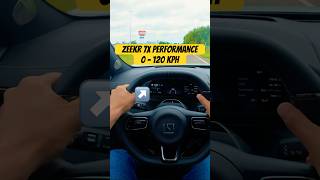Famous Acceleration of 2025 ZEEKR 7X Performance AWD #shorts Wealth
