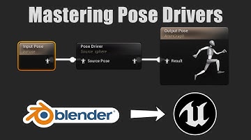 PoseDriver Node Tutorial | From bledner to Unreal Engine