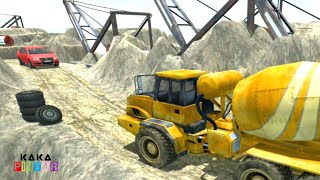 Game Mobil Molen Truk Semen | Cement Cargo Truck 🚧 🚧 screenshot 4