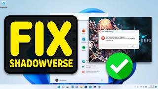 How to Fix Play Shadowverse Not Responding Problem Windows 11/10 PC  ✅ 2026